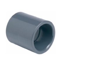 PVC Muffe Ø 50mm PN 10  (10 bar) GISPO ECOline
