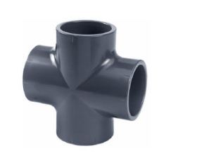 EFFAST PVC Kreuz Stück Ø 32 mm