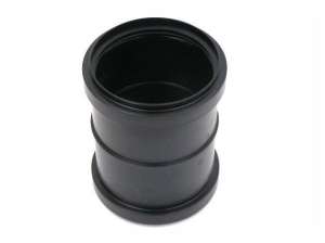PP Muffe Ø 110 mm mit Gummidichtungen