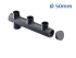3 Wege 50mm Ø Verteiler Wasserverteiler