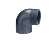 VDL (10 bar) PVC Winkel 90 Grad Ø 32 mm mit AG...