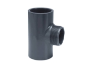 VDL (10 bar) PVC T Stück 90 Grad Ø 63 mm mit...