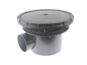 Bodenablauf 110 mm mit Belüftung schwere Qualität