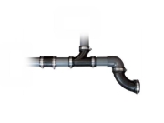 Flexibler Bogen 90 Grad Ø 90 mm