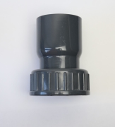 GISPO Pumpen Adapter mit Überwurfmutter Ø 50 mm und Innengewinde 50,8mm (2") auf 50 mm für Rohr Anschluß PN 16